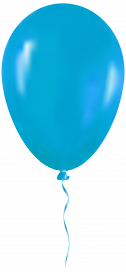 Light Blue Balloon PNG Clip Art - Best WEB Clipart