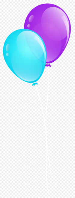 Balloon Purple Blue-green Clip art - Purple Balloons Cliparts png ...