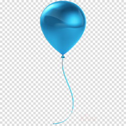 balloon blue turquoise aqua party supply clipart - Balloon ...
