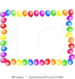 28+ Collection of Clipart Balloon Borders Free | High quality, free ...