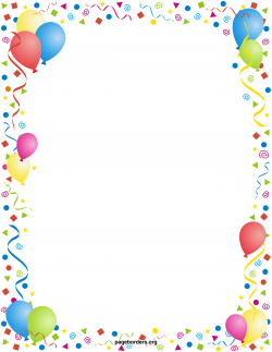 free printable balloon borders - Yahoo Image Search Results ...