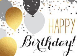 28+ Collection of Elegant Happy Birthday Clipart | High quality ...