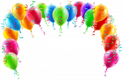 Colorful Balloon Arch PNG Clipart Picture | Birthday clip ...