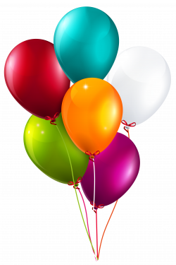 Colorful Balloons Bunch Large PNG Clipart Image | Gallery ...