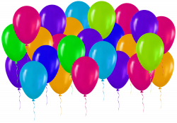 Colorful Balloons PNG Clip Art - Best WEB Clipart