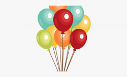 Birthday Balloon Clipart - Carnival Balloons Clipart Cute ...