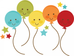 Cute Balloons SVG file for cards scrapbooking free svgs free svg ...