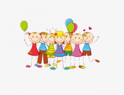 A Group Of Students, Student, Balloon, Group PNG Image and Clipart ...