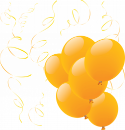 Balloon Yellow Group transparent PNG - StickPNG