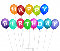 Free Birthday Balloons Cliparts, Download Free Clip Art ...