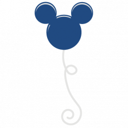 Mouse Balloon SVG scrapbook file cute cut files for scrapbooking ...