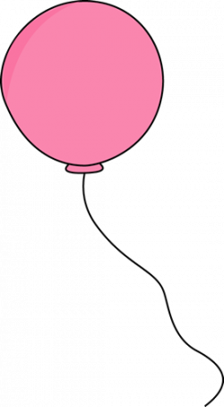 Pink Balloon Clip Art - Pink Balloon Image