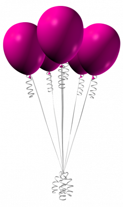 Pink Balloons PNG Clipart Image | Gallery Yopriceville - High ...