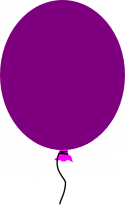 Purple Balloon Clip Art at Clker.com - vector clip art online ...