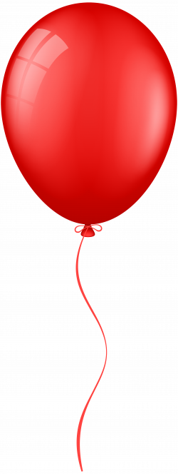 Red Balloon PNG Clip Art - Best WEB Clipart