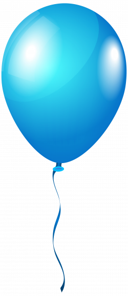 Single BlueBalloon PNG Clipart Image | Gallery Yopriceville - High ...