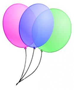 Free Birthday Balloon Clipart - Public Domain Holiday/Birthday clip ...