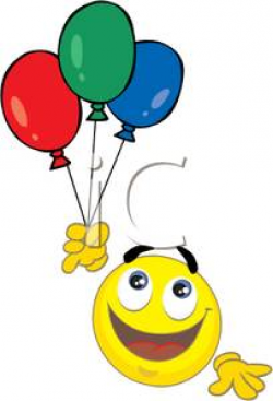 Emoticon Face Balloons Clipart
