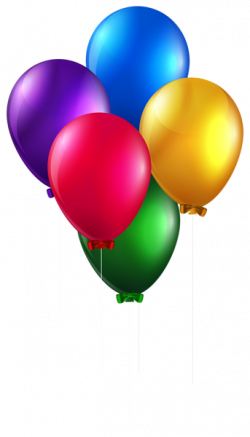 Colorful Balloons PNG Clip Art Image | Transparent Backgrounds ...