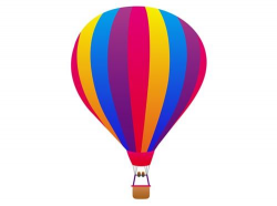 Hot Air Balloon Clip Art | Hot air balloon ClipArt Icon free vector ...