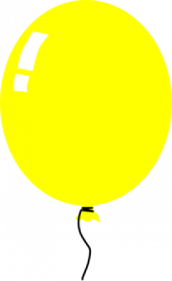 Yellow Balloon Clipart | Clipart Panda - Free Clipart Images