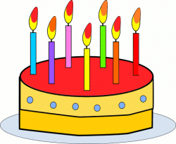 Clipart Birthday Cake And Balloons | Clipart Panda - Free Clipart Images