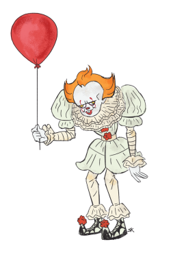 pennywise sketch | Tumblr