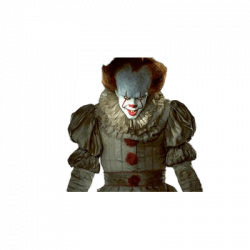 IT Pennywise With Red Balloon transparent PNG - StickPNG