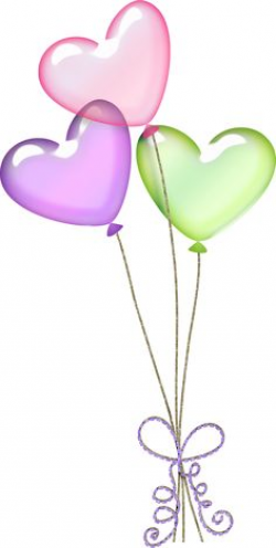 Bunch of Colorful Balloons PNG Clip Art Image | WISHING YOU A HBD ...