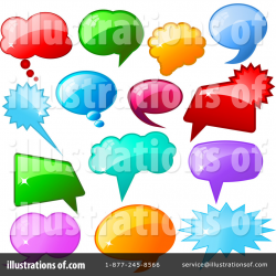 Word Balloon Clipart #215132 - Illustration by KJ Pargeter