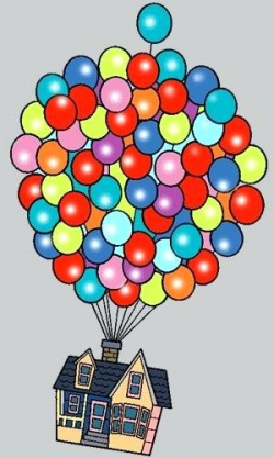 House Balloons Up House Balloons Clip Art Up The Weeknd House Of ...