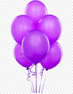 Balloon Gold Birthday Party Helium - Purple Transparent Balloons ...