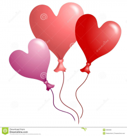 valentine balloons clipart valentine s day heart shaped balloons 2 ...