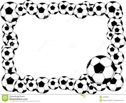 Soccer Ball Border Clipart