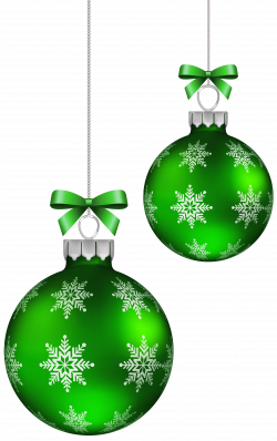 Green Christmas Balls Decoration Png Clipart Image Gallery Fall Door ...
