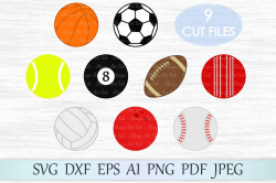 Sport SVG, Balls Clipart, Sport Balls S | Design Bundles