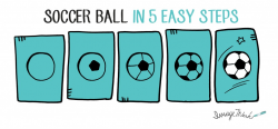 Soccer Ball Drawing Easy at GetDrawings.com | Free for personal use ...