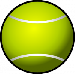 Simple Tennis Ball Clip Art at Clker.com - vector clip art online ...