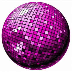 Free disco ball clipart with transparent background