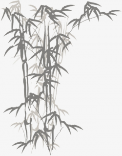 Chinese Bamboo Wind, Ink, Traditional Chinese Painting, Bamboo PNG ...
