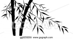 Stock Illustration - Design of chinese bamboo trees. Clipart Drawing ...