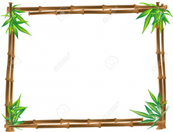 28+ Collection of Bamboo Clipart Border | High quality, free ...