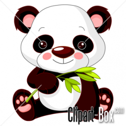 CLIPART BABY PANDA WITH BAMBOO | GRAFICOS VARIOS | Pinterest ...