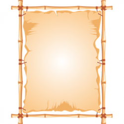 Bamboo frame clipart, cliparts of Bamboo frame free download (wmf ...