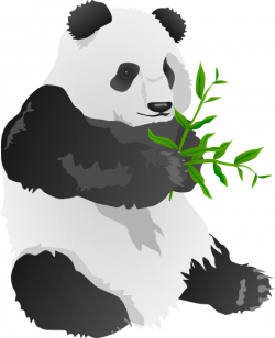 Free Panda Bamboo Clipart Image - 8175, Panda Bear Clip Art ~ Free ...