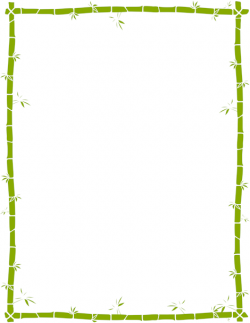 Printable bamboo border. Free GIF, JPG, PDF, and PNG downloads at ...