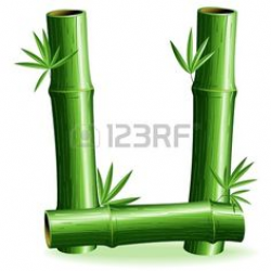 Bamboo Logo Brief Registrieren A photo | Alphabet~Green Sets ...