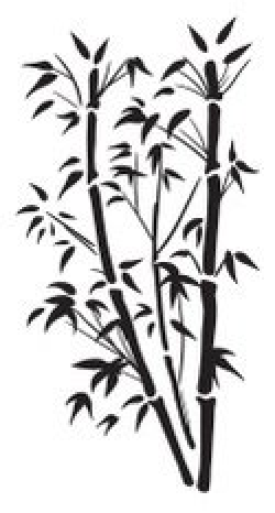 Bamboo Silhouette stock vectors - Clipart.me