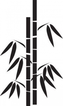 28+ Collection of Bamboo Clipart Black And White | High quality ...