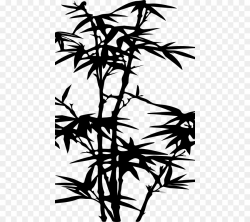 Bamboo Silhouette Drawing Clip art - bamboo sketch png download ...